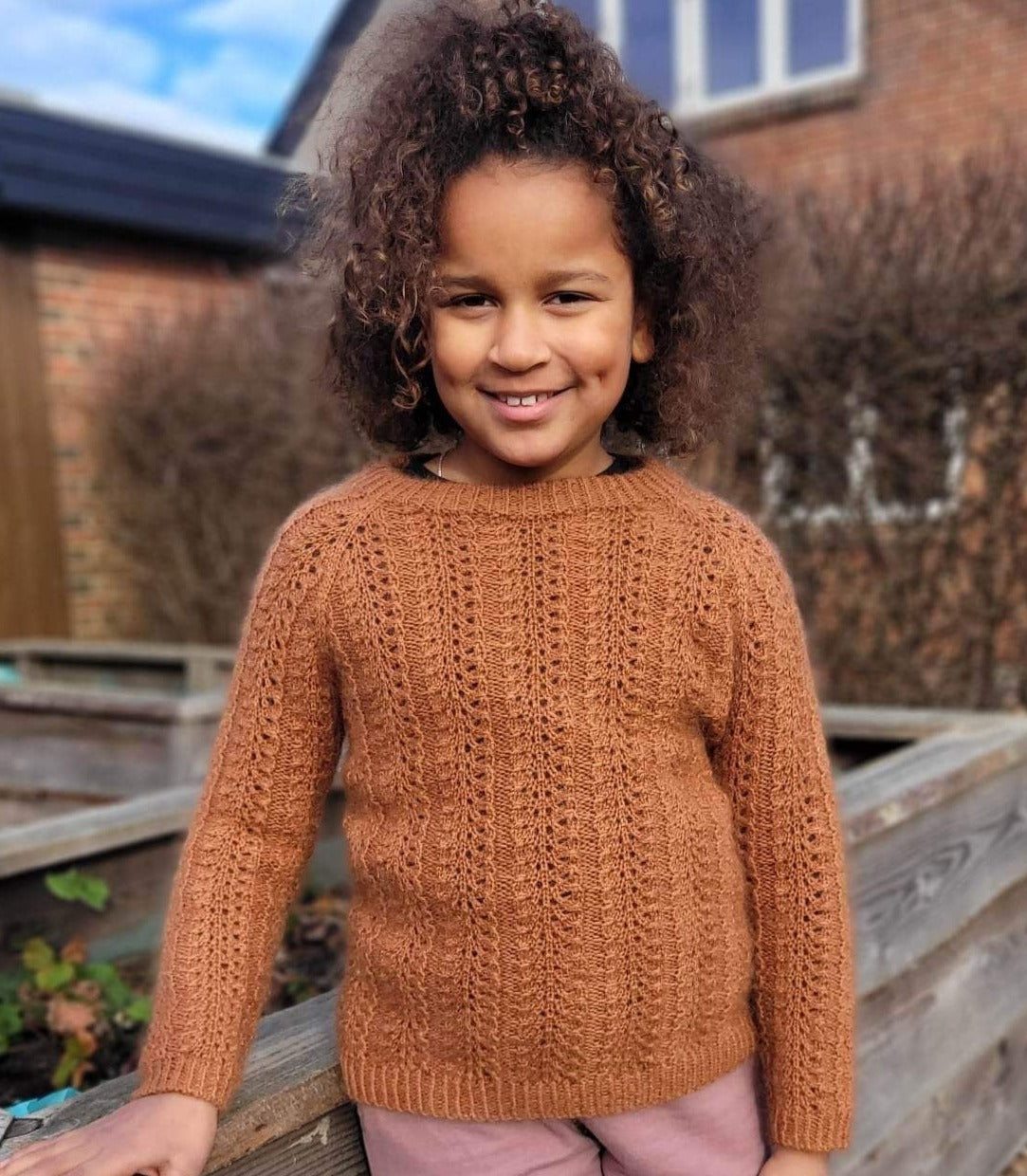Acanthus Sweater Junior - English